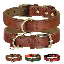 Soft Leather Dog Collar