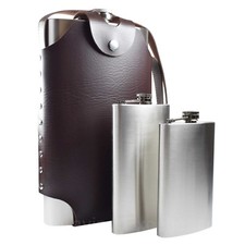 Giant Hip Flask Amazing Gift Personalised - 64oz. 12oz. or 10oz Engraved FREE