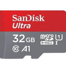SanDisk Ultra Micro SD 32GB Class 10 SDHC SDXC Memory Card & Adapter