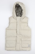 Next Boys Beige Hooded Puffer