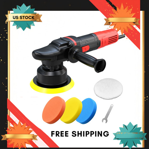 Inch dual action car buffer - dual,