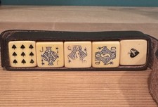 Vintage poker dice - vintage,