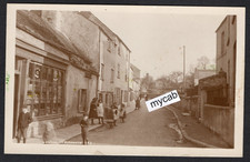 Postcard Oreston nr Plymouth Devon village shop children early RP