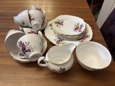 Royal Vale Fine Bone China Tea Cup Set Afternoon Tea Room