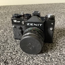 Beautiful Zenith Zenit 12XP SLR Film Camera with Helios 44M-4 Lens mint.
