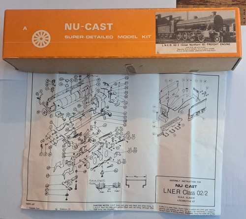 Nucast unbuilt loco kit - unbuilt,