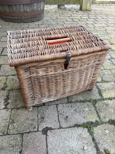 Vintage wicker fishing - vintage, creel