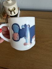VTG Hippo Arcopal Milk Glass