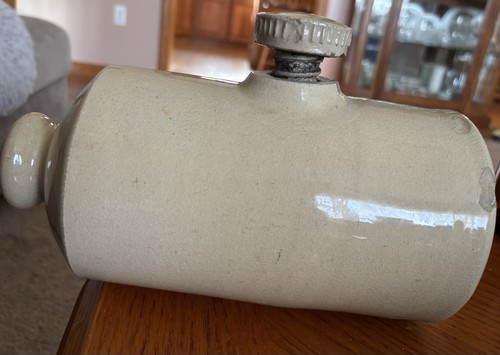 Vintage stoneware hot water - hot,