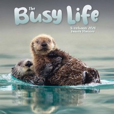 The Busy Life Family Planner 2026 - Animal - Month To View