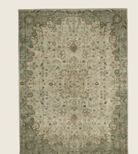 Oka Aubusson Style Rug In Duck