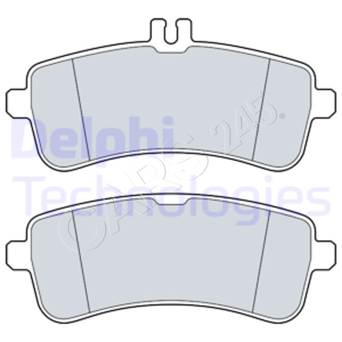 Delphi disc brake pad - disc,