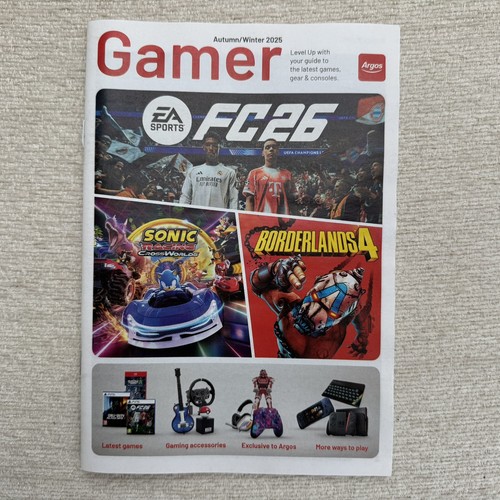 Argos gamer autumn winter - autumn/winter, 2025