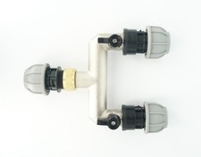 Heavy duty brass - brass, mdpe