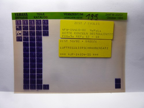 Yamaha ye50 94 parts - (zest),