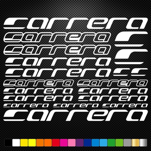 Fits carrera vinyl decal - carrera,
