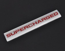 SUPERCHARGED BADGE REAR BACK