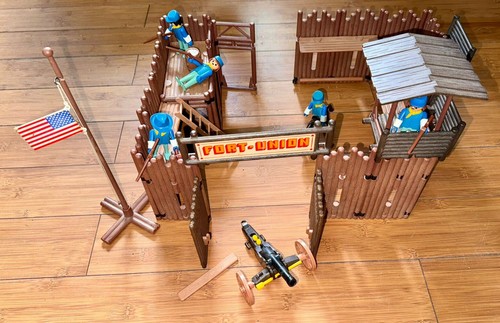 Vintage playmobil fort union - vintage,
