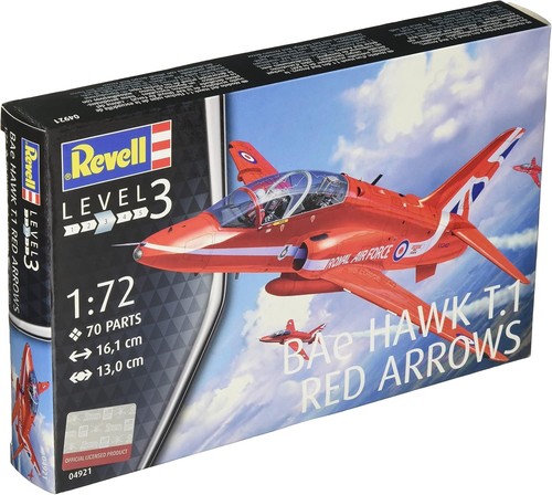 Revell bae hawk 1 - hawk, red