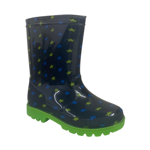 Kids wellies boots navy pvc - kids,