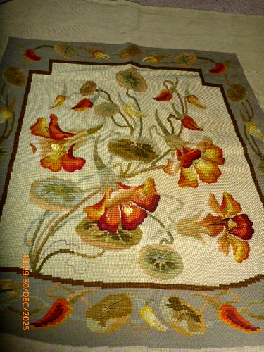 Antique needlepoint petit - antique,