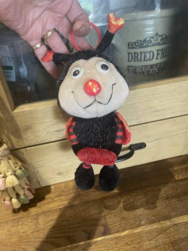 Russ larry the ladybug plush - larry,