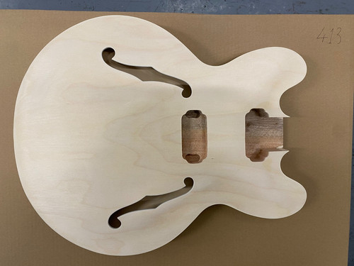Electric guitar body - electric, red