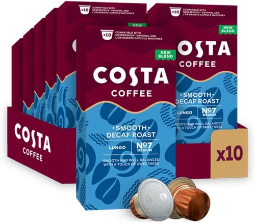 Costa smooth decaf - decaf, roast