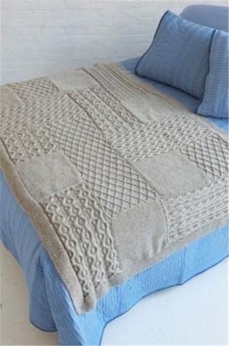 Knitting pattern for blanket - knitting,