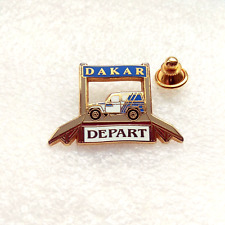 Pin's pins Lapel pin Rallye Raid Paris Dakar 4X4 ZAMAC Sig ©STARPIN'S T.S.O 1993