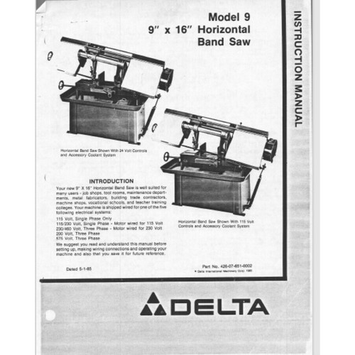Delta model horizontal - delta, 9