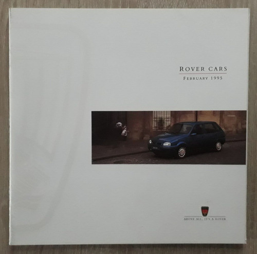 Rover cars range - range, brochure