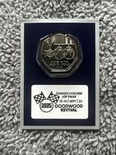 Goodwood Revival 50p Coin 2025 Limited Edition Change Checker