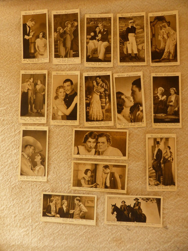 Wills cigarette cards - cigarette,