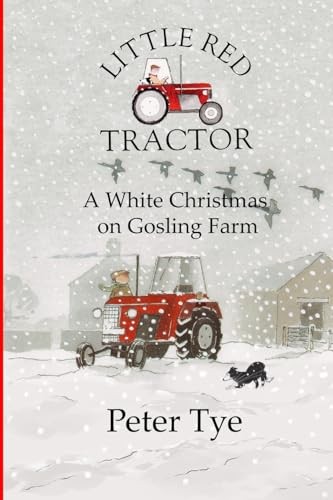 Little red tractor - red,