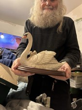 Royal Worcester Swan And Cygnets