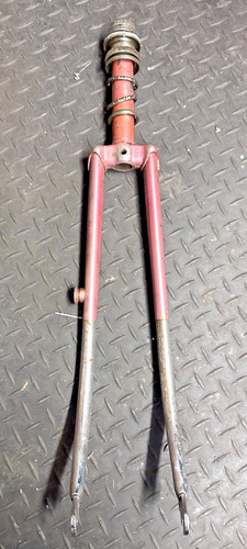 Vintage steel bicycle forks - vintage,
