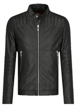 HUGO Loscar Leather Jacket