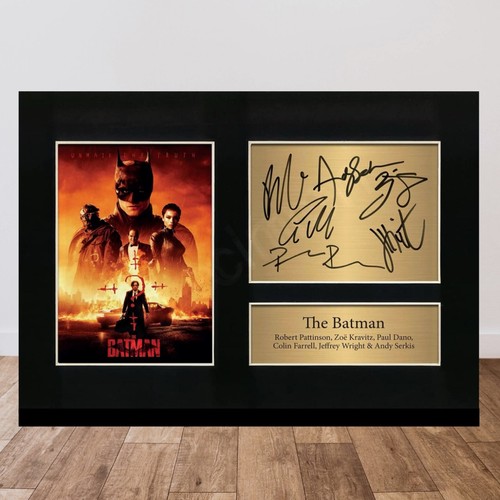 Batman movie signed - signed, limited
