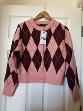 Zara Women's Jacquard Cardigan