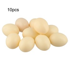 Set of 10 Plastic Chicken Egg