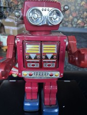 Horikawa Toys Mars Great King robot tinplate - vintage showa retro