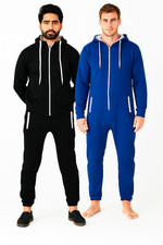 Men fleece hooded - fleece, jumpsuit