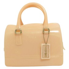 FURLA Candy Bag - Beige Rubber