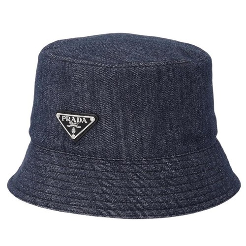 Prada navy blue cotton denim - blue,