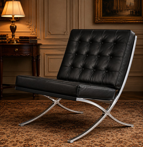 Luxury barcelona chair - chair, modern