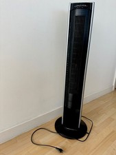 Honeywell HO-5500RE Oscillating Tower Fan with Remote Control - Silver/Black