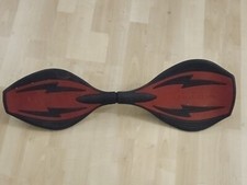 Razor RipStik 2 wheeled skateboard black and red, waveboard