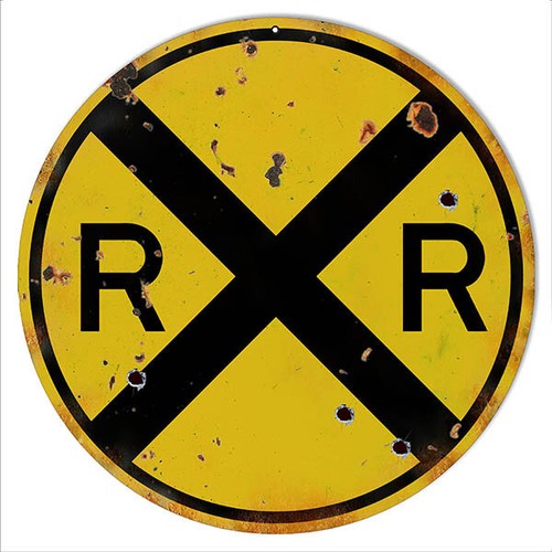 Railroad crossing heavy - railroad, duty