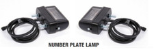 Aspock Number Plate Pair Light